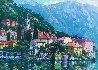 Reflections of Lake Como 2000 Embellished - Italy Limited Edition Print by Howard Behrens - 0