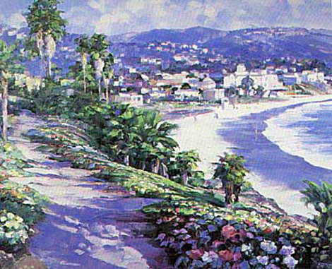 Laguna Beach 1989 - California Limited Edition Print - Howard Behrens