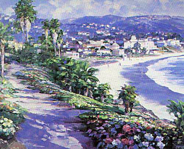 Laguna Beach 1989 - California Limited Edition Print by Howard Behrens