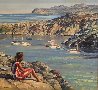 Untitled Seascape 49x53 Huge Original Painting by Howard Behrens - 1