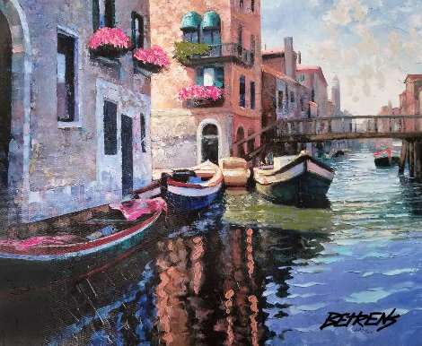 Magic of Venice II AP  Embellished - Italy Limited Edition Print - Howard Behrens