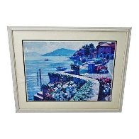 Lago Como Italy 1991 Limited Edition Print by Howard Behrens - 1
