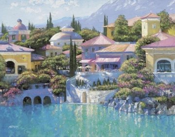 Lago Bellagio 2003 - Italy Limited Edition Print - Howard Behrens