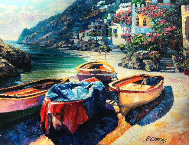 Remembering Capri 2009 30x40 by Howard Behrens