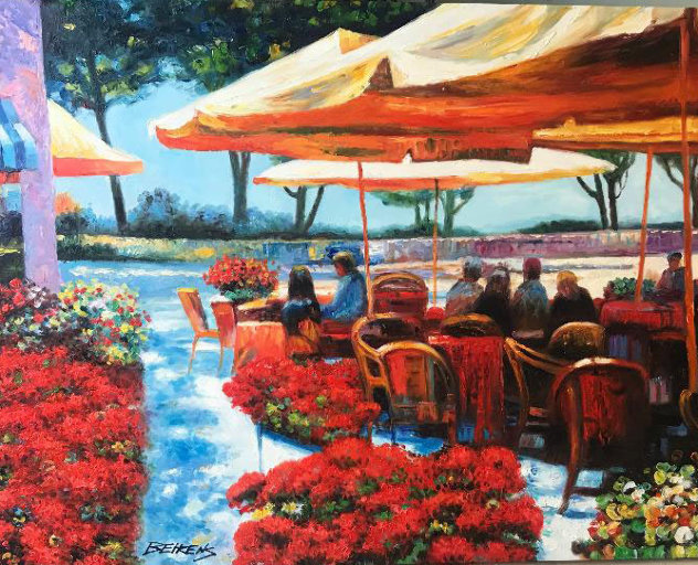 Remembering Ravello 30x40 Original Painting by Howard Behrens