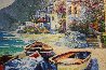 Memories of Capri Heavily  Embellished Limited Edition Print by Howard Behrens - 2