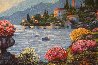 Varenna Morning AP Embellished 2010 - Italy Limited Edition Print by Howard Behrens - 2