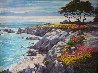 Monterey Bay After the Rain Embellished - California Limited Edition Print by Howard Behrens - 1