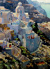 Hillside At Fira Limited Edition Print by Howard Behrens - 0
