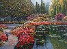 Colors of Giverny 2010  Embellished - France Limited Edition Print by Howard Behrens - 2