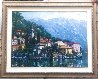 Reflections of Lake Como 2003 Embellished - Huge - Italy Limited Edition Print by Howard Behrens - 1