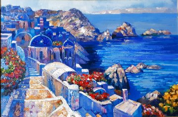 Along the Caldera 2007 32x42 Super Huge Original Painting - Howard Behrens Along the Caldera 2007 32x42 Super Huge Original Painting - Howard Behrens