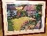 English Garden AP 1989 - Huge Limited Edition Print by Howard Behrens - 1
