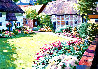 English Garden AP 1989 - Huge Limited Edition Print by Howard Behrens - 3