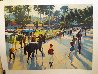 Day at the Races 1991 - Del Mar, California Limited Edition Print by Howard Behrens - 1
