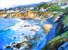 California Shores 2001 - Framed Embellished Lithograph Limited Edition Print by Howard Behrens - 0