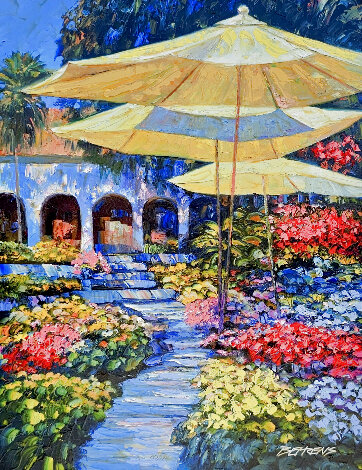 Mediterranean Gardens AP Limited Edition Print - Howard Behrens