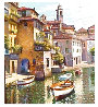 Hidden Cove - Lake Como 2002 - Italy Limited Edition Print by Howard Behrens - 1