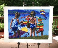Kids And Kites 1982 Limited Edition Print by Howard Behrens - 1 Kids And Kites 1982 Limited Edition Print by Howard Behrens - 1