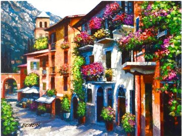 Village Hideaway 2000 Limited Edition Print - Howard Behrens Village Hideaway 2000 Limited Edition Print - Howard Behrens