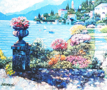 Varenna Morning Unique 2010 24x36  Limited Edition Print - Howard Behrens