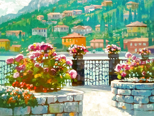 Menaggio - Italy Limited Edition Print by Howard Behrens