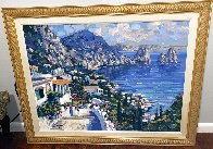 Isle of Capri Embellished 1993 Limited Edition Print by Howard Behrens - 1