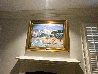 Along the Costa Bravo 41x50 Huge Painting  - Spain Original Painting by Howard Behrens - 2