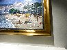 Along the Costa Bravo 41x50 Huge Painting  - Spain Original Painting by Howard Behrens - 5