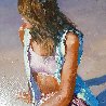 Contemplation 1980 38x30 Original Painting by Howard Behrens - 3
