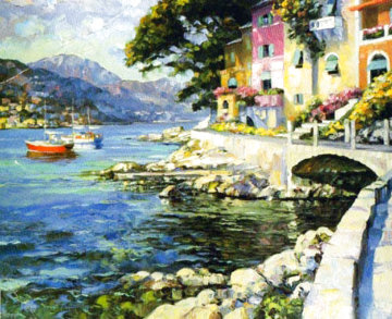 Antibes 1990 - Huge Limited Edition Print - Howard Behrens Antibes 1990 - Huge Limited Edition Print - Howard Behrens