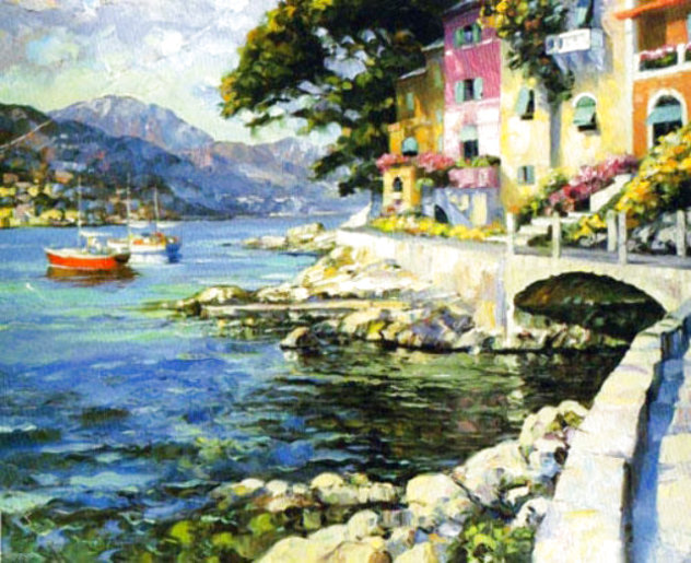 Antibes 1990 - Huge - France Limited Edition Print by Howard Behrens