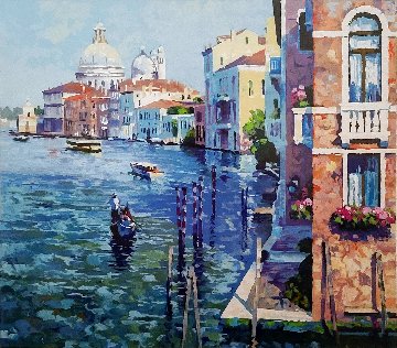 Grand Canal Venice, Italy 1991 Limited Edition Print - Howard Behrens