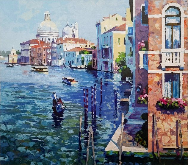 Grand Canal Venice, Italy 1991 Limited Edition Print by Howard Behrens