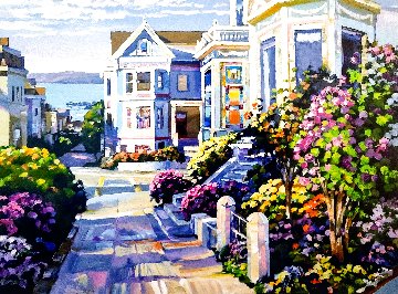 Grove Street, San Francisco 1994 Limited Edition Print - Howard Behrens