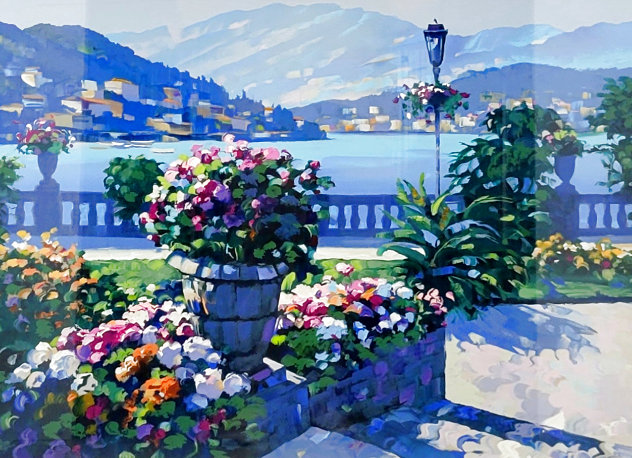 View From Grand Hotel - Bellagio 2007 - Italy Limited Edition Print by Howard Behrens