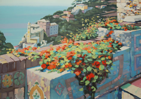 La Terrazza 1992 - Italy Limited Edition Print - Howard Behrens