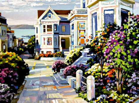 Grove Street San Francisco 1994 - California Limited Edition Print - Howard Behrens
