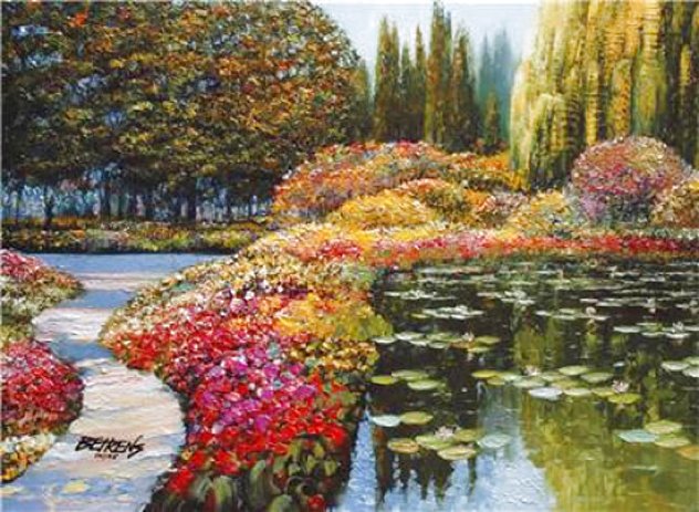 Colors of Giverny Embellished 2010 Limited Edition Print by Howard Behrens