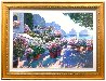 Island of Capri 51x67 - Huge - Italy Original Painting by Howard Behrens - 1