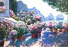 Island of Capri 51x67 - Huge - Italy Original Painting by Howard Behrens - 0