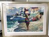 Luminous Beach - Huge Serigraph Limited Edition Print by Howard Behrens - 1