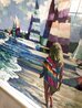 Luminous Beach - Huge Serigraph Limited Edition Print by Howard Behrens - 2