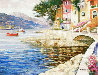 Antibes Remembered 2007 Embellished - Huge - France Limited Edition Print by Howard Behrens - 0