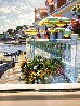 Lighthouse at Sauzon 1990 - France - Huge Limited Edition Print by Howard Behrens - 5