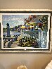 Lighthouse at Sauzon 1990 - France - Huge Limited Edition Print by Howard Behrens - 2