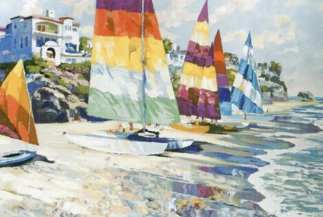 Summer Sails 1989 - Huge Limited Edition Print - Howard Behrens