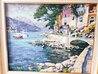 Entebbe - Framed Embellished Lithograph on Canvas - Uganda Limited Edition Print by Howard Behrens - 2 Entebbe - Framed Embellished Lithograph on Canvas - Uganda Limited Edition Print by Howard Behrens - 2