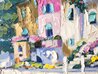 Entebbe - Framed Embellished Lithograph on Canvas - Uganda Limited Edition Print by Howard Behrens - 5 Entebbe - Framed Embellished Lithograph on Canvas - Uganda Limited Edition Print by Howard Behrens - 5