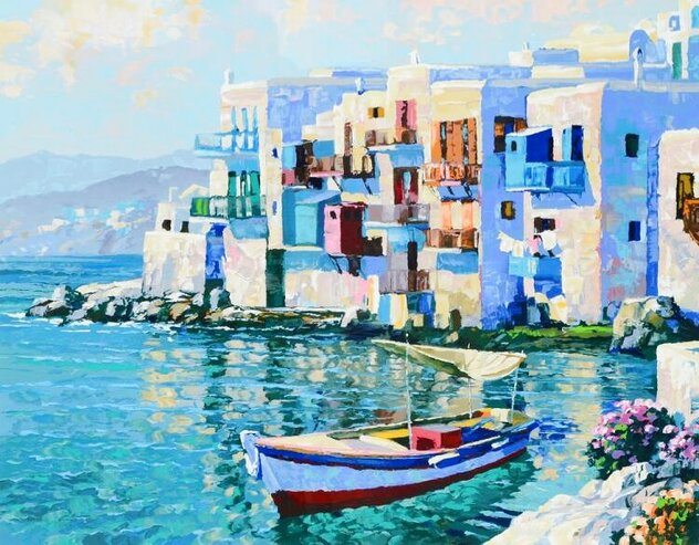 Mykonos 1992 - Huge - Greece Limited Edition Print by Howard Behrens